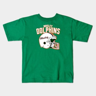 Mosley Dolphins football Kids T-Shirt